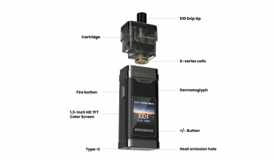 Smoant Pasito III 2800mAh (Space Gray)