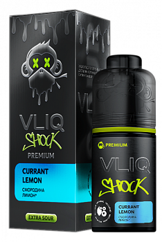 Ароматизатор VLIQ Shock PREMIUM "Смородина лимон" 15мл (на 30мл)